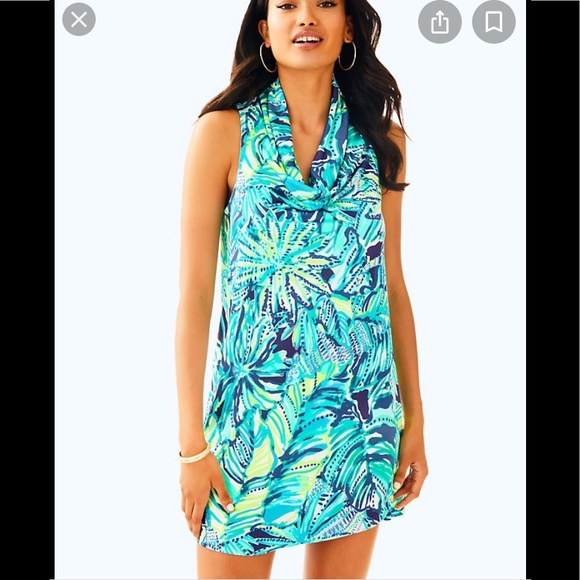 Lilly Pulitzer Lyza Silk Dress - Picture 5 of 7